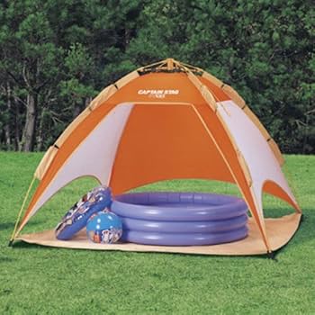 CAPTAIN STAG／テント ワンタッチ ◆UVリオーネ M-3130 Amazon | キャプテンスタッグ クイックサンシェルター200UV